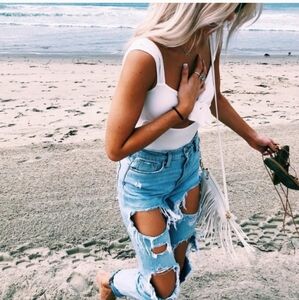 Urban Outfitters distressed jeans